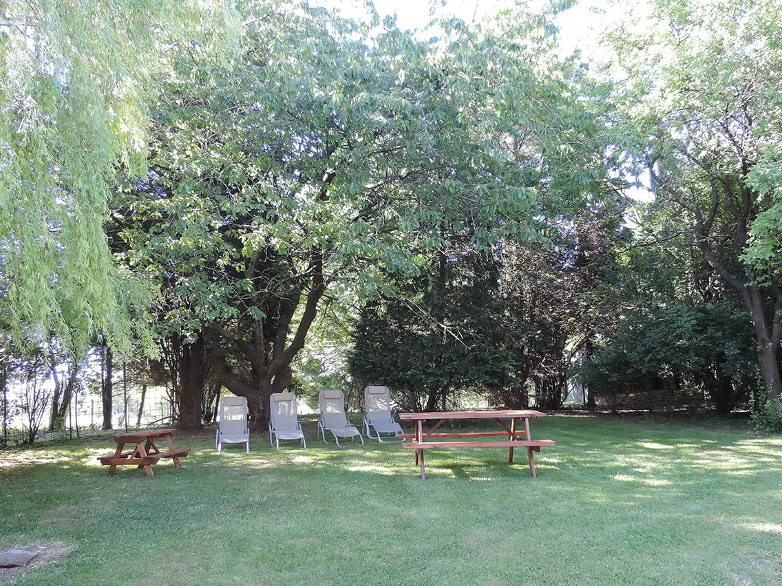 Jardin et nature du gîte
